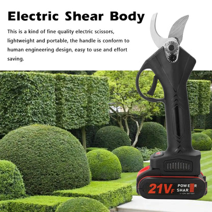 Effortless Gardening: 21V Cordless Electric Pruner - The Bargain Fest