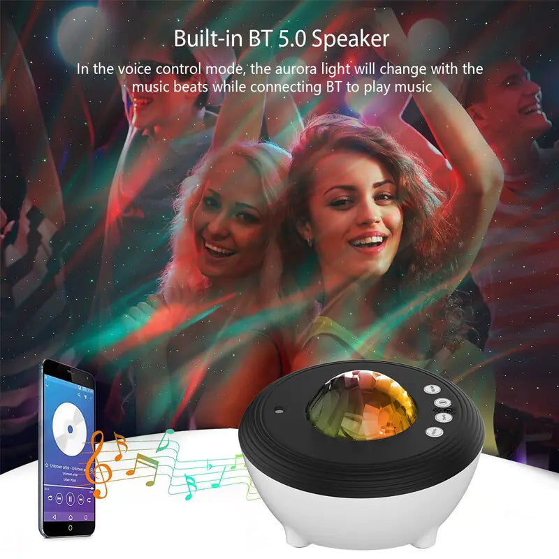 Bluetooth Galaxy Projector - The Bargain Fest