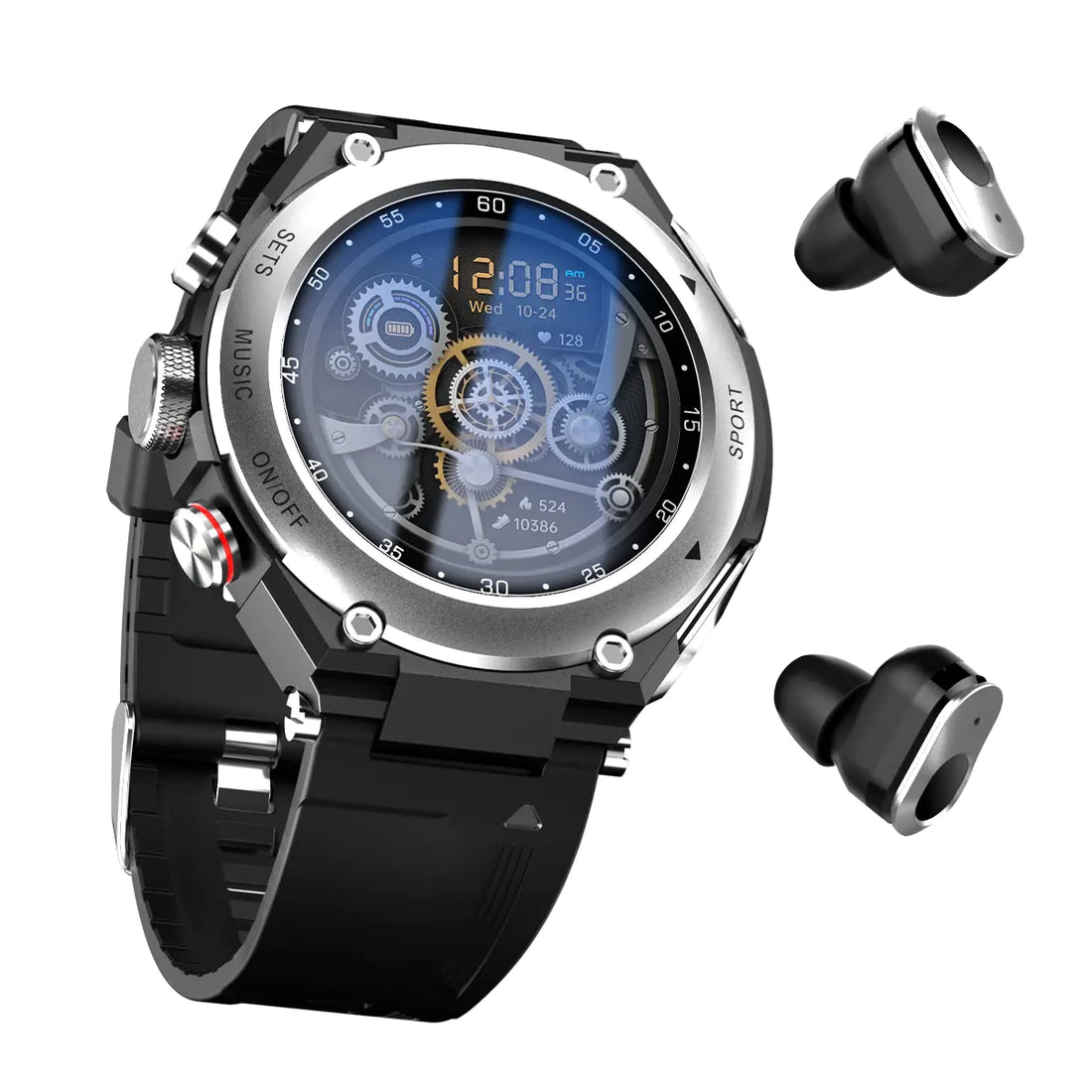 Smart Watch with Earbuds - The Bargain Fest