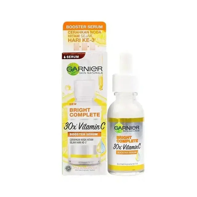 Garnier Bright Complete 30x Vitamin C Niacinamide Booster Serum Whitening - The Bargain Fest