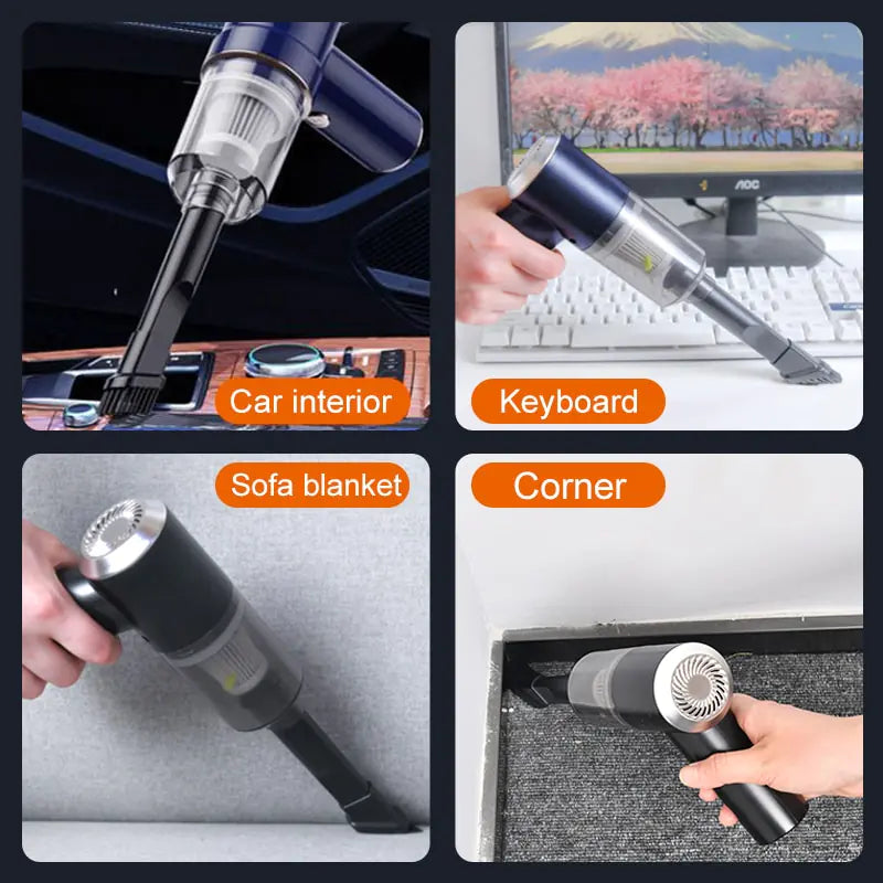 High Suction Car Vacuum Cleaner - The Bargain Fest