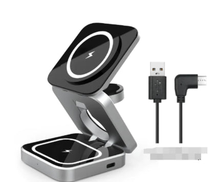 3 in 1 Wireless Charging Station - The Bargain Fest